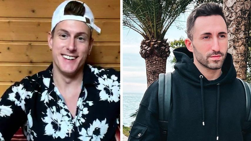 Calvin Kleinen tröstet Fabio De Pasquale nach der Trennung