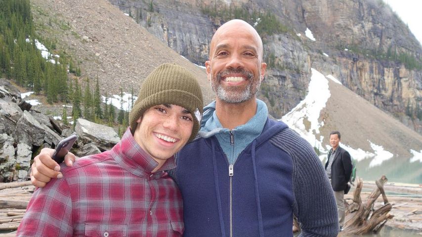 Cameron Boyce mit seinem Vater Victor