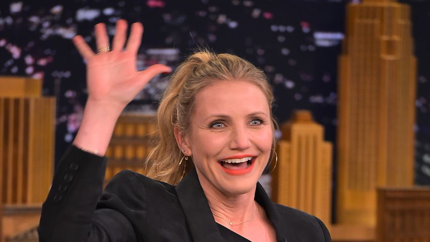 Cameron Diaz bei Jimmy Fallon