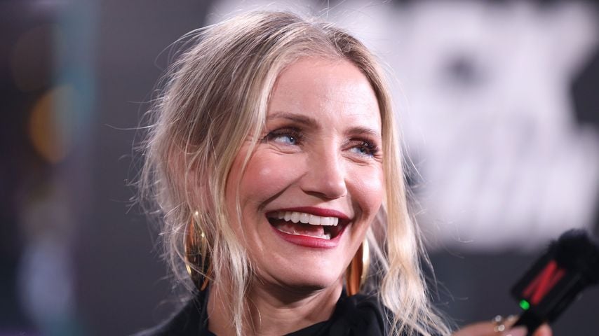 Cameron Diaz auf dem Roten Teppich von "Back in Action" in Berlin