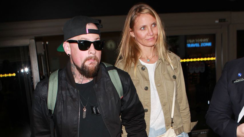 Cameron Diaz und Benji Madden in Los Angeles, 2015