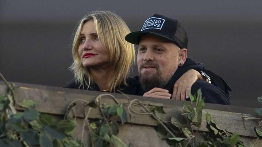 Cameron Diaz und Benji hielten den Namen ihres Sohnes geheim