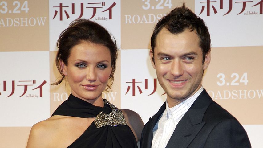 Cameron Diaz und Jude Law bei der Premiere von "The Holiday"