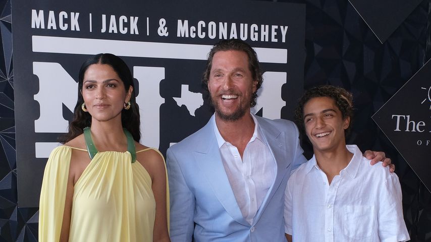 Matthew McConaughey reagiert auf süßen Text seines Sohnes