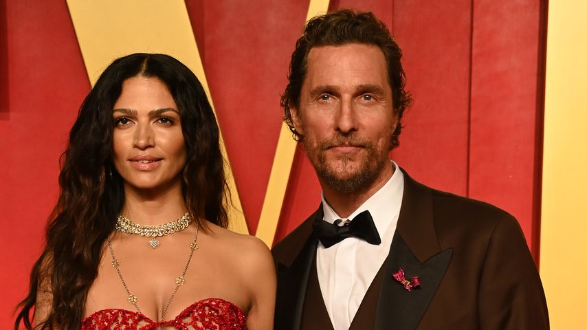 Camila Alves und Matthew McConaughey bei der Vanity Fair Oscar Party 2024