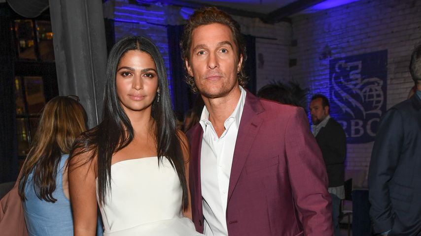 Camila Alves, Model, und Matthew McConaughey, Schauspieler