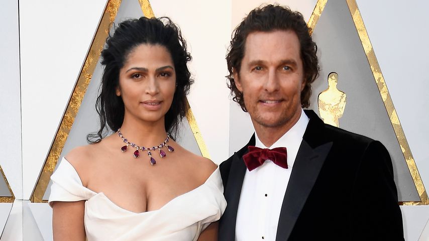 Camila Alves, Model, und Matthew McConaughey, Schauspieler