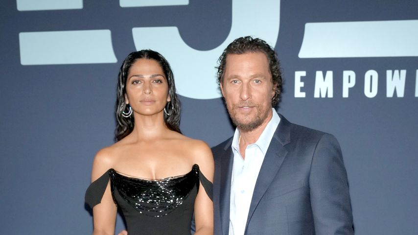 Camila Alves und Matthew McConaughey im April 2024