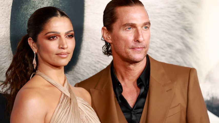 Camila Alves und Matthew McConaughey bei der "Sing 2"-Premiere in L.A. im Dezember 2021