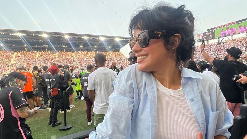 Camila Cabello erlebt echten Fangirl-Moment bei Fußballspiel