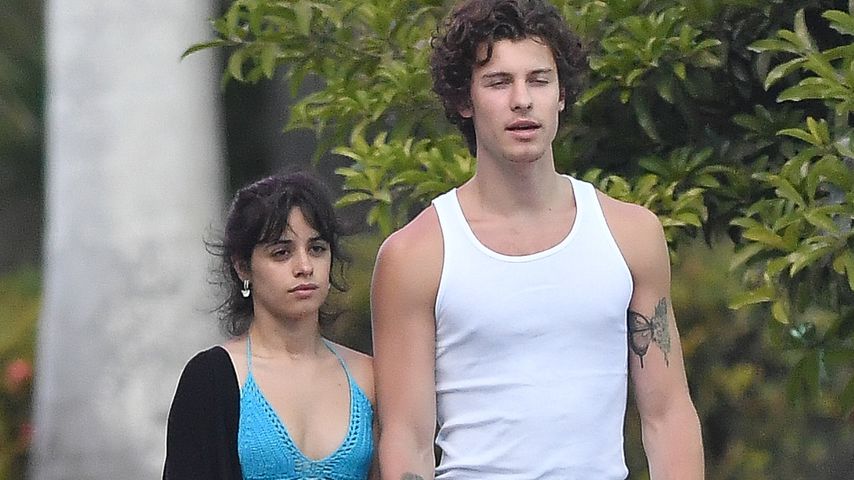 Im Hippie-Look: Camila und Shawn Mendes entspannt unterwegs