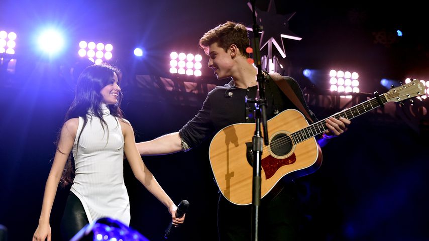 Sänger Camila Cabello und Shawn Mendes, 2015