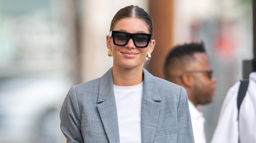 Camila Morrone auf dem Weg zu "Jimmy Kimmel Live!"