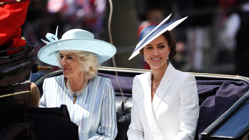 Camilla Parker Bowles und Herzogin Kate im Juni 2022 in London