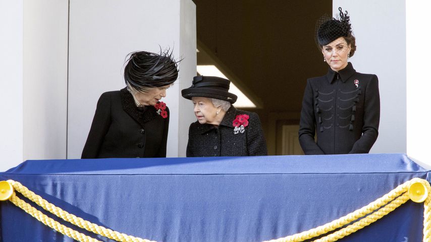 Camilla, Queen Elizabeth II, Kate Middleton ; November 2019