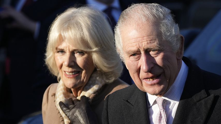 Camilla mit König Charles in  Manchester