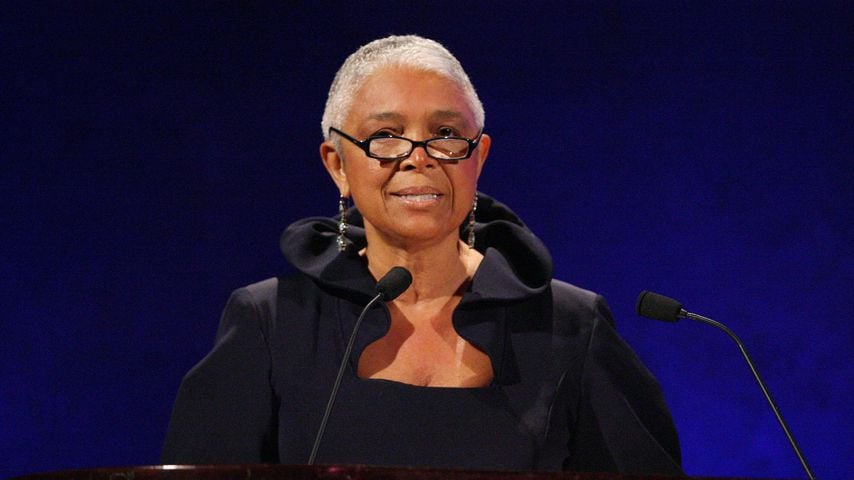 Camille Cosby beim 35. Jubiläum der Jackie Robinson Foundation in New York, März 2008