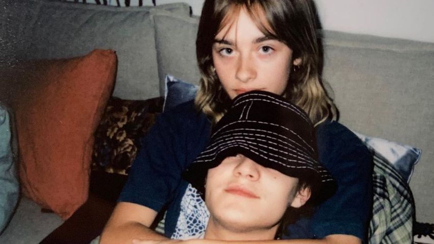 Camille Jansen und Jack Depp, April 2020