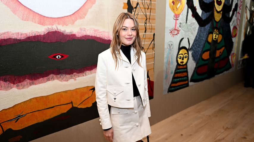 Camille Rowe bei der Dior-Show im Januar 2022 in Paris