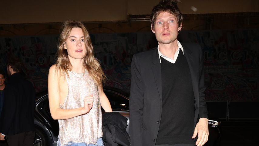 Camille Rowe Pourcheresse und Nikolai von Bismarck im Juli 2023 in Paris