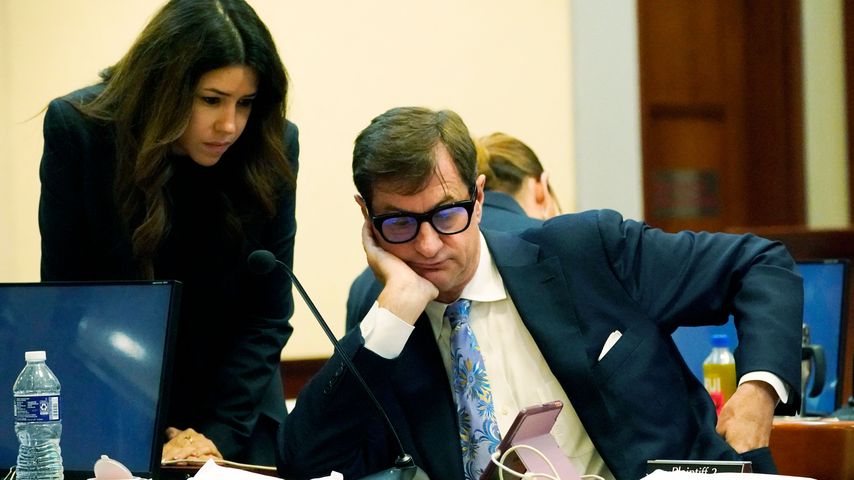 Camille Vasquez und Ben Chew am 23. Mai vor Gericht