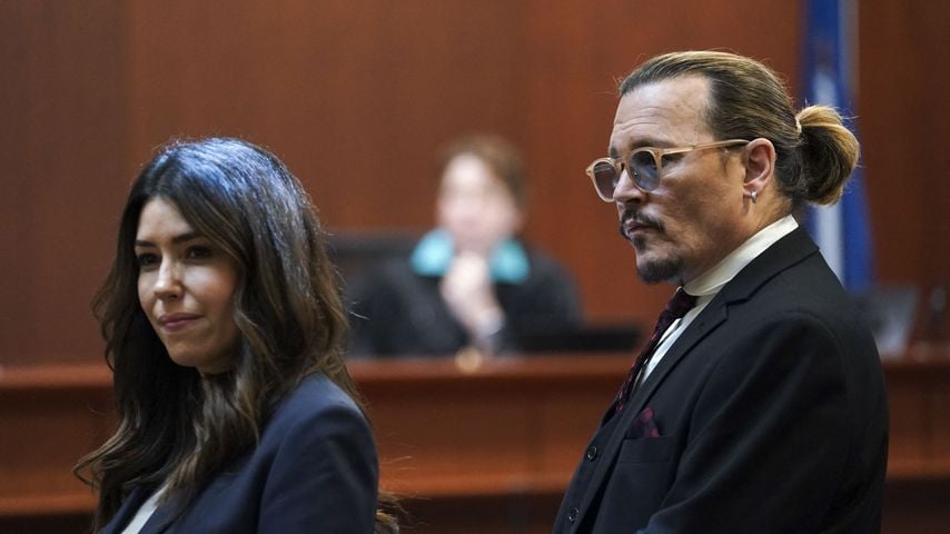 Camille Vasquez und Johnny Depp, Mai 2022