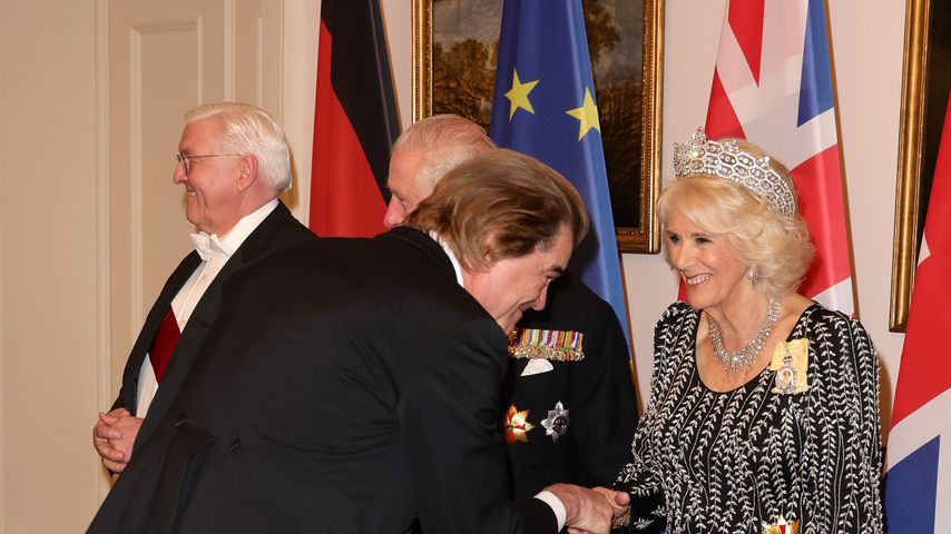Campino mit Königin Camilla, März 2023