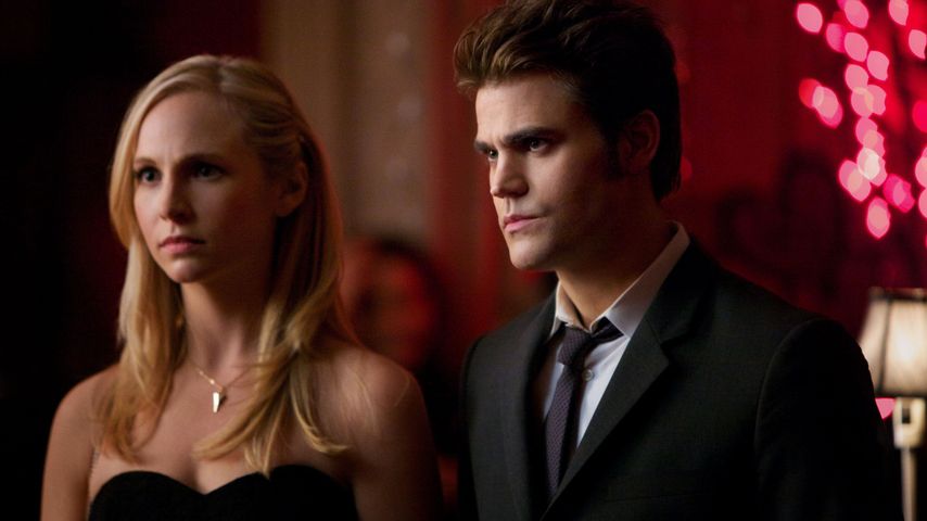 Candice King und Paul Wesley in "Vampire Diaries"