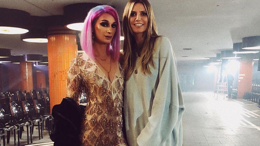 Candy Crash und Heidi Klum