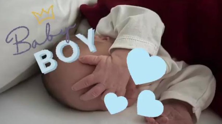 Caona und Leonards Baby