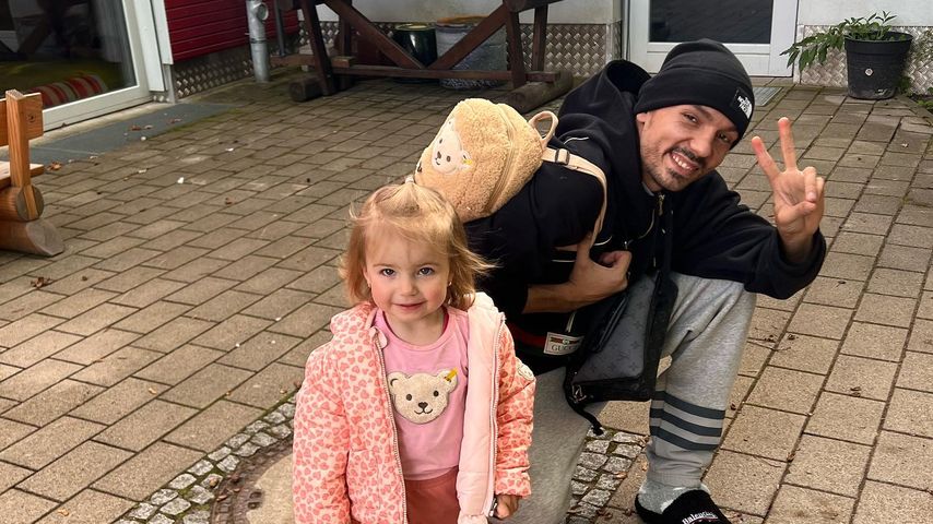 Capital Bra mit seiner Tochter