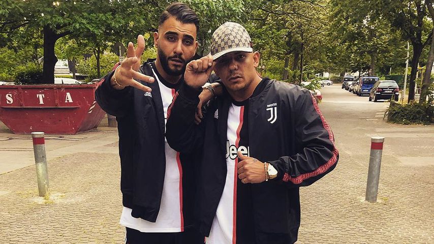 Capital Bra (rechts) und Samra, deutsche Rapper