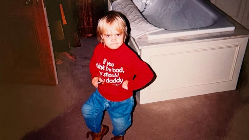 Welches Model verbirgt sich hinter diesem Throwback-Foto?