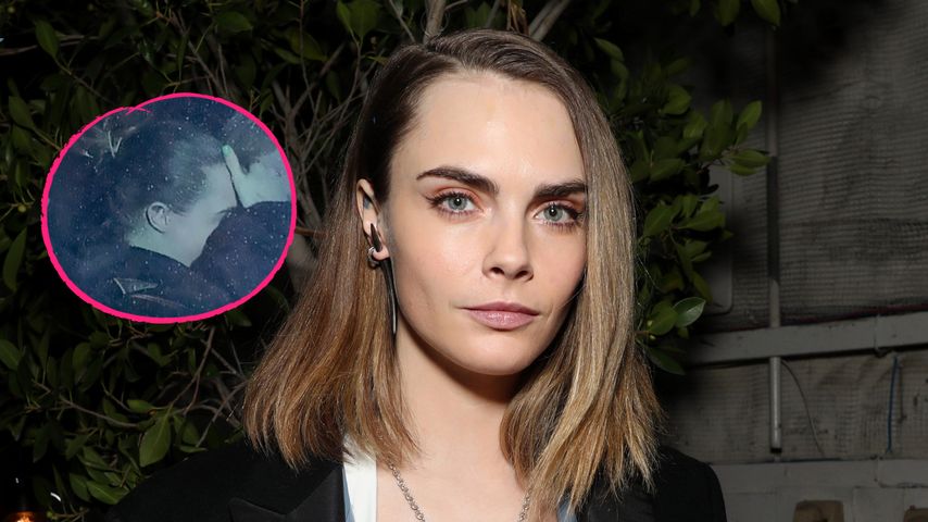 Erste Fotos von Cara Delevingne nach Brand ihres Hauses!