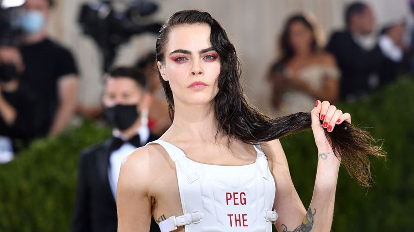 Cara Delevingne bei der Met-Gala 2021