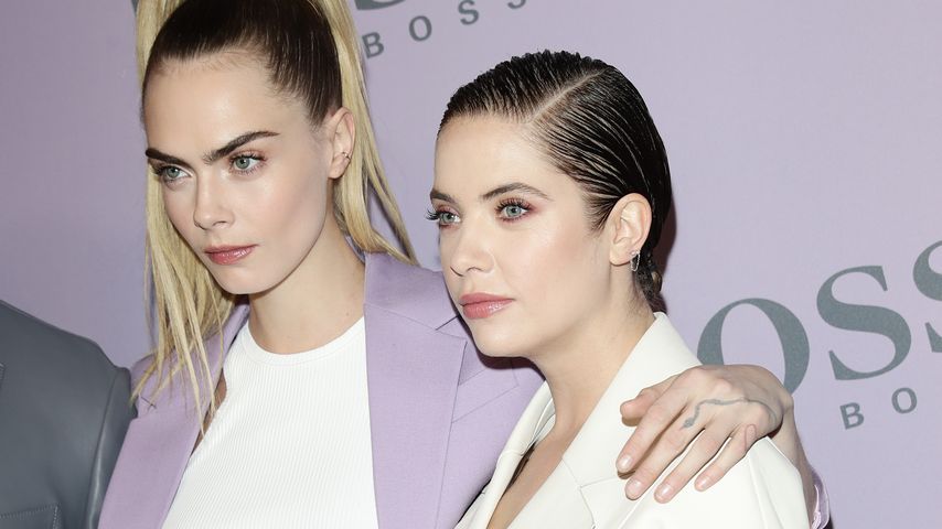 Cara Delevingne und Ashley Benson bei der Boss-Fashionshow 2020