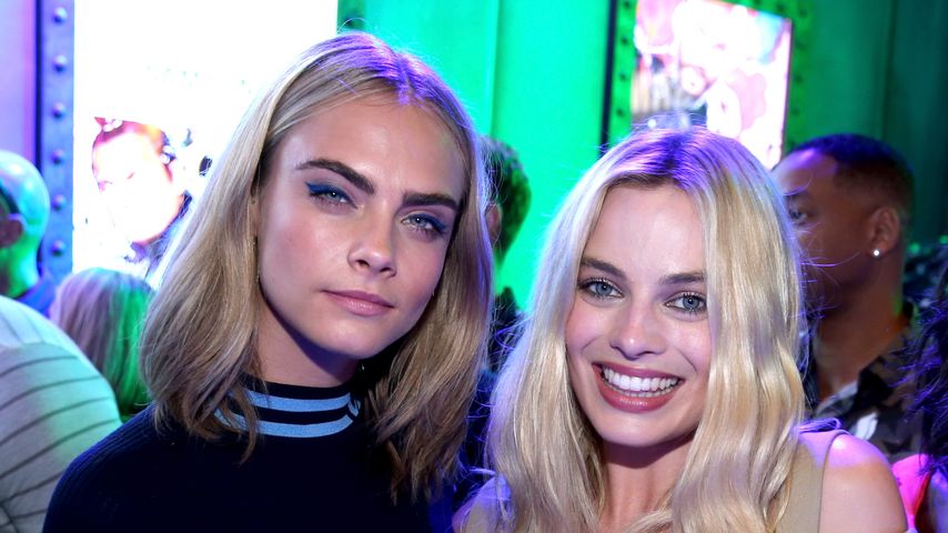 Cara Delevingne und Margot Robbie im Juli 2016
