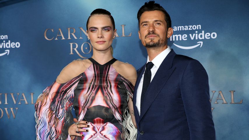 Cara Delevingne und Orlando Bloom bei der "Carnival Row"-Premiere