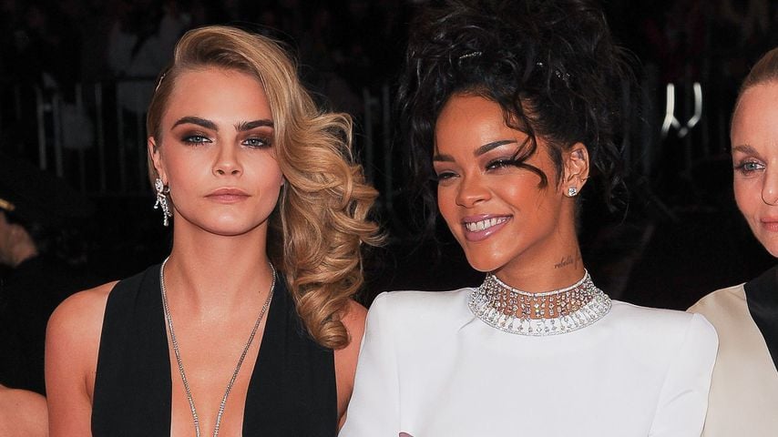 Cara Delevigne und Rihanna