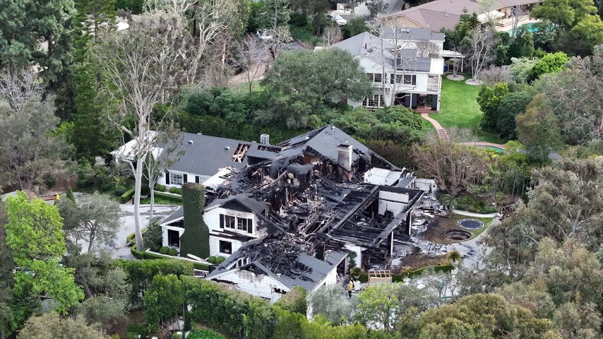 Cara Delevingnes abgebranntes Haus in Los Angeles