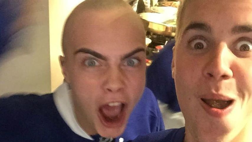 Cara Delevingne und Justin Bieber