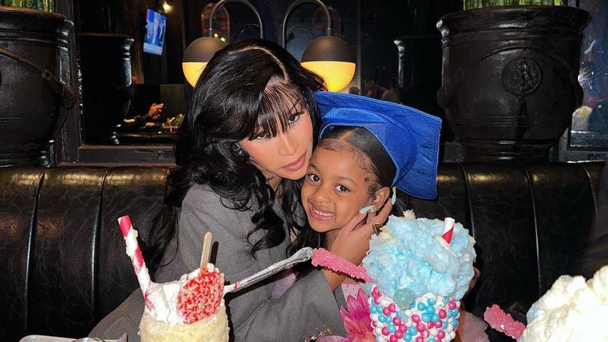Cardi B mit ihrer Tochter Kulture