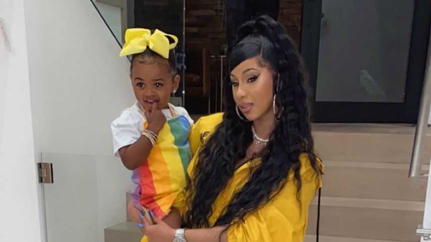 Cardi B mit ihrer Tochter Kulture Kiari