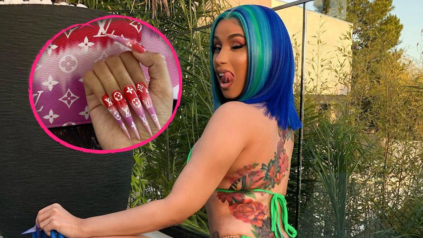 Rekordverdächtig: Cardi B zeigt ihre neuen Vuitton-Nägel
