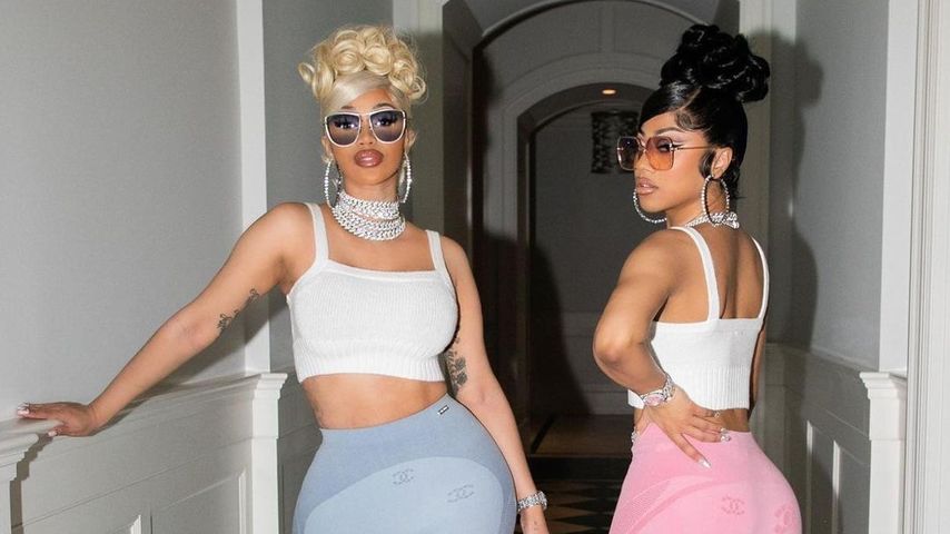 Partnerlook! Cardi B teilt heiße Pics mit ihrer Schwester