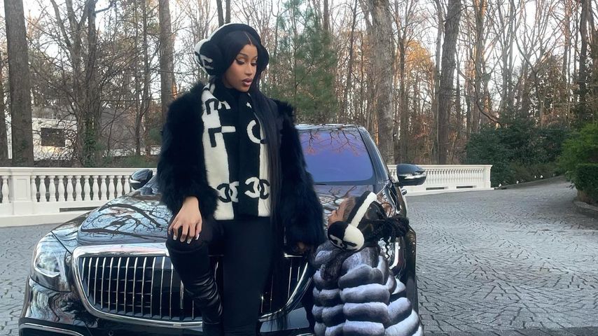 Cardi B mit ihrer Tochter