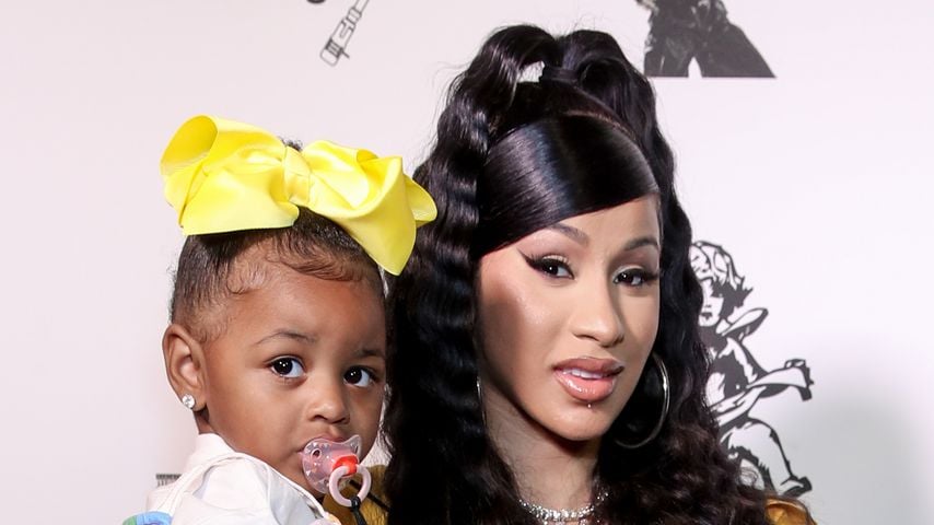 Cardi B mit ihrer Tochter Kulture Kiari Cephus, Juni 2020 in Beverly Hills