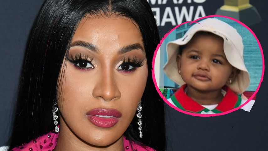 Cardi B wehrt sich mit süßem Clip von Kulture gegen Hater!