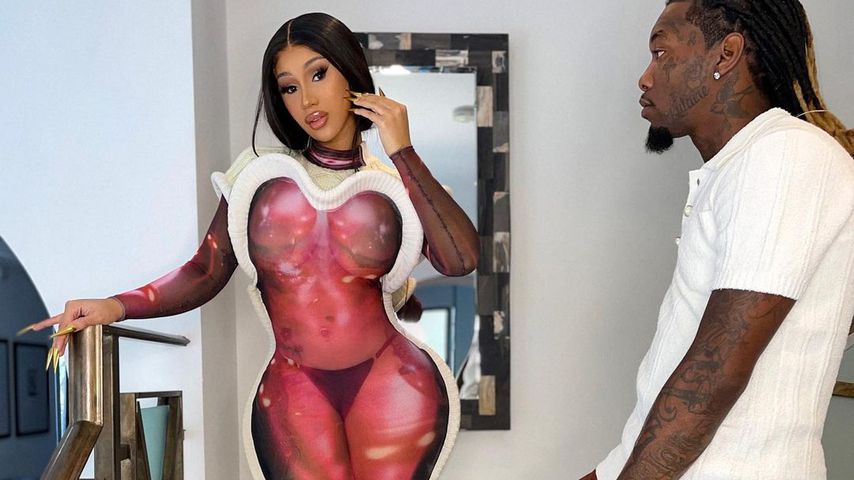 Cardi B und Offset im Januar 2021