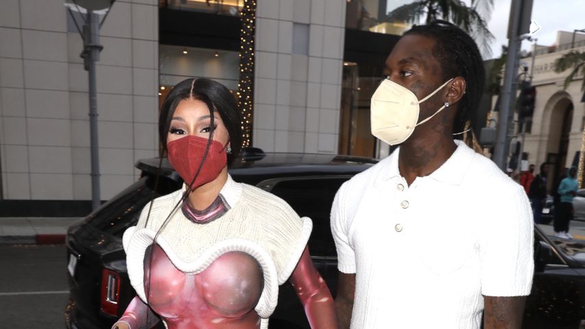 Cardi B und Offset in Beverly Hills, Januar 2021